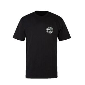 Vans "Classic Mini Dual Palm Ii Motive Black/Iceberg Green T-shirt Size L New